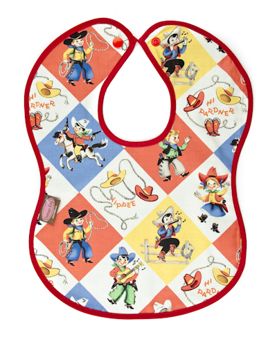Yippee Cowboys and Cowgirls Bib