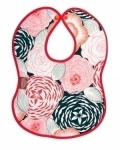 Veronique Bib with Red Binding