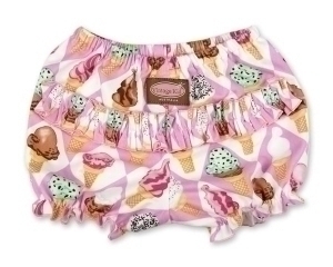 Pink Ice Creams Ruffle  Pants