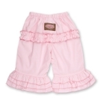 Pink Long Ruffle Pants