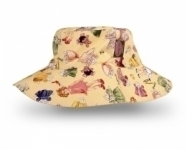 Paper Doll Hat in Yellow