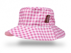 Pink Gigham Hat