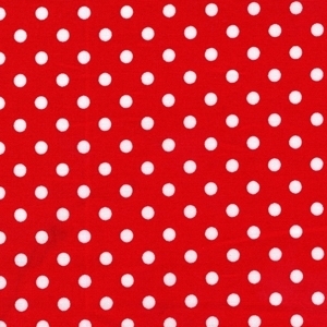 Red Dumb Dot Fabric