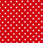 Red Dumb Dot Fabric