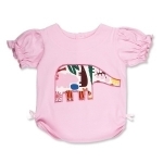 Pink Zoo Elephant T Shirt
