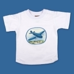 Transport T Shirt Blue Aeroplane