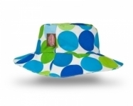 Blue Disco Dot Hat