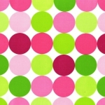 Disco Dot Pink Fabric